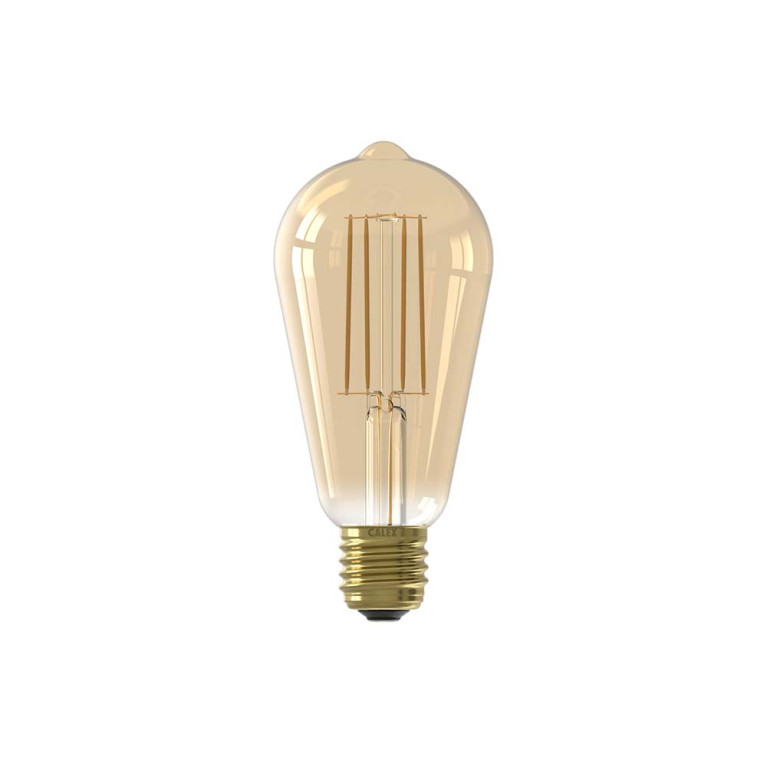 Calex Filament LED Lamp - Goud - E27 - ST64 - 4.5W 