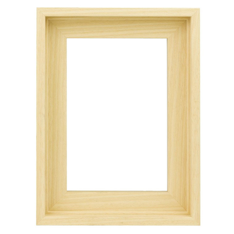 Baklijst Blank 50x65 cm - Vooraanzicht