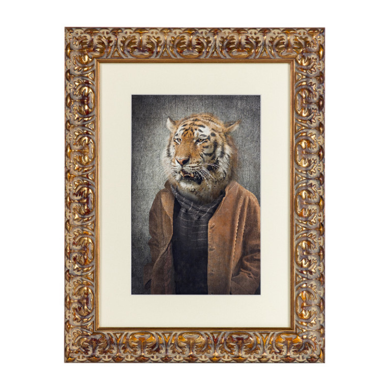 Fotolijst Germain Goud 70x100 cm - Art Print en Passe Partout