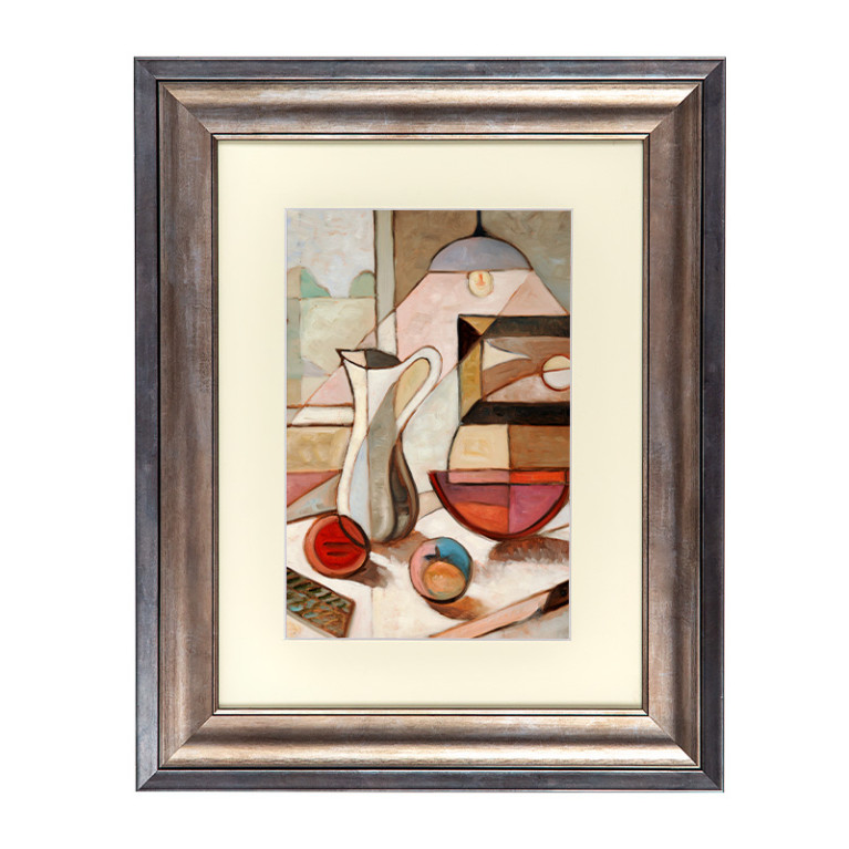 Fotolijst Nuoro Grande Brons 60x70 cm - Art Print en Passe Partout