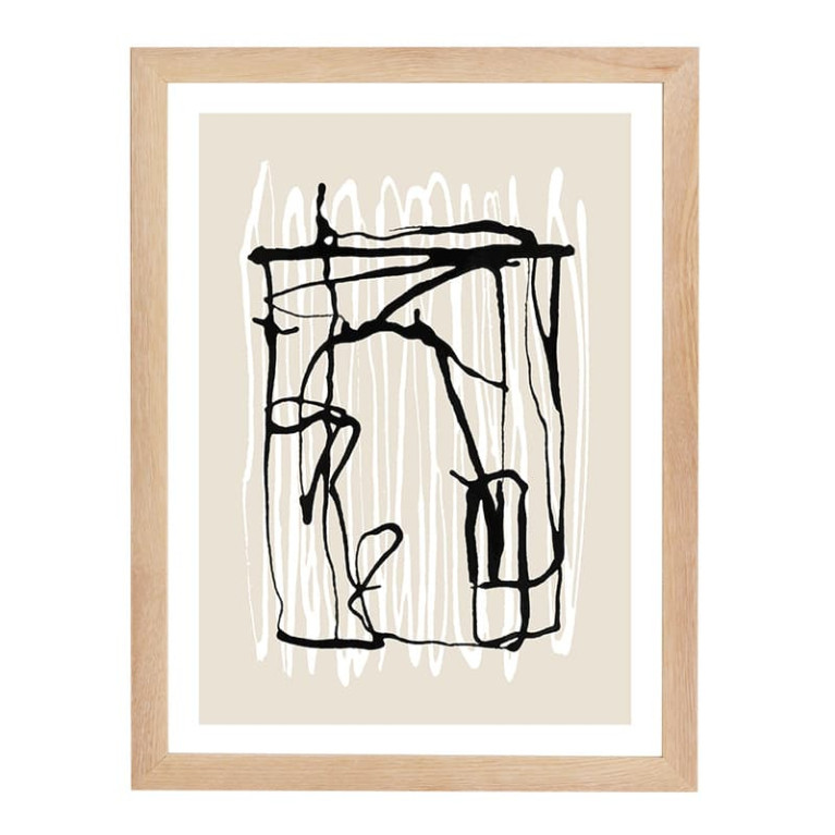 Vintlux Fotolijst Nordby Raised - Essen Ongelakt 50x50 cm