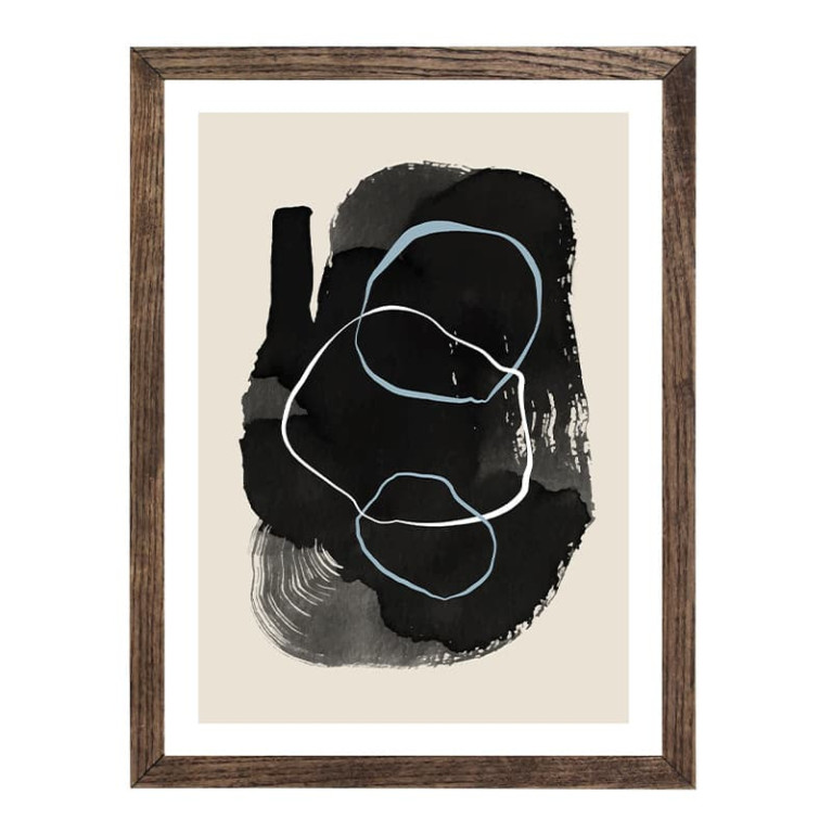 Vintlux Fotolijst Nordby Raised - Essen Donker 50x50 cm