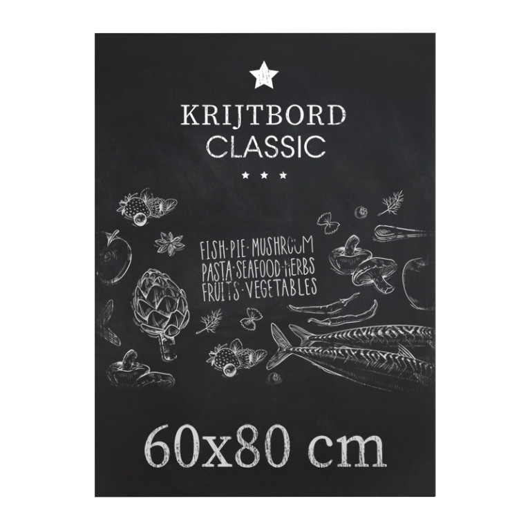Krijtbord Classic 60x80 cm