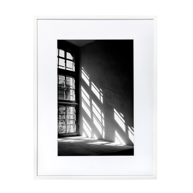 Wissellijst Wit 18x24cm met print