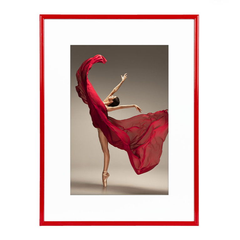 Wissellijst Rood A3 - Art Print en Passe Partout