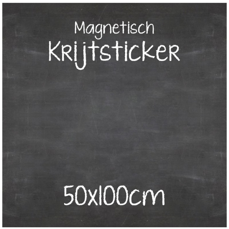 Magnetische Krijtsticker 50x100 cm
