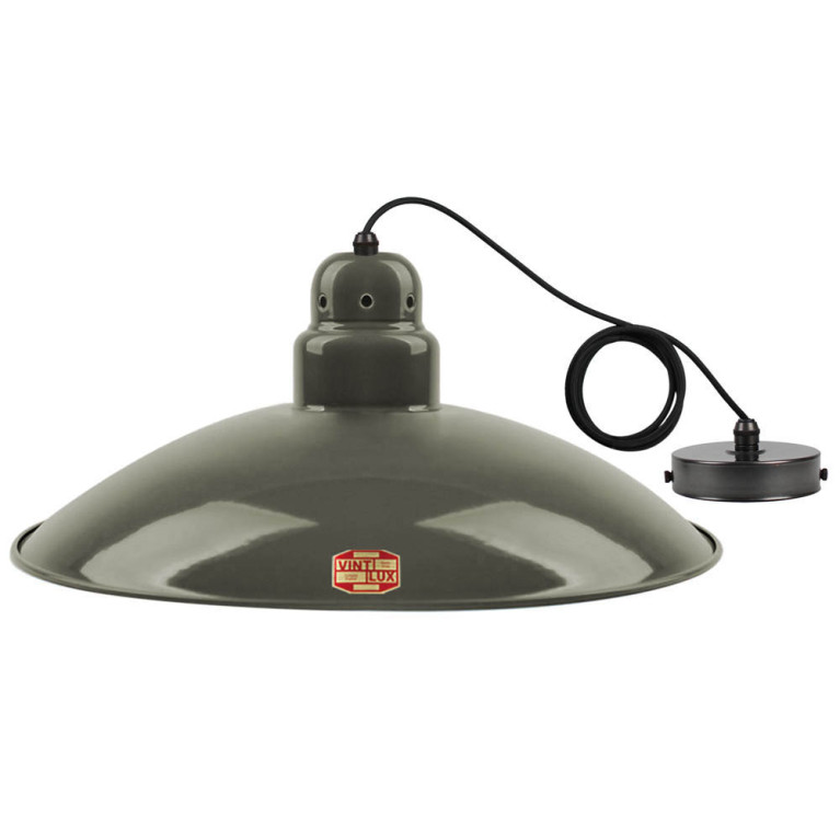 Vintlux Hanglamp HX26 Aircraft Grey - Ø 46,5 cm - E27
