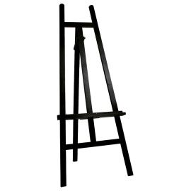 Schildersezel Leonardo - Zwart 154 cm - Bouwpakket