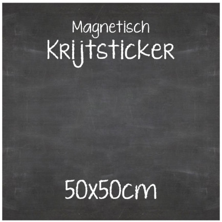 Magnetische Krijtsticker 50x50 cm