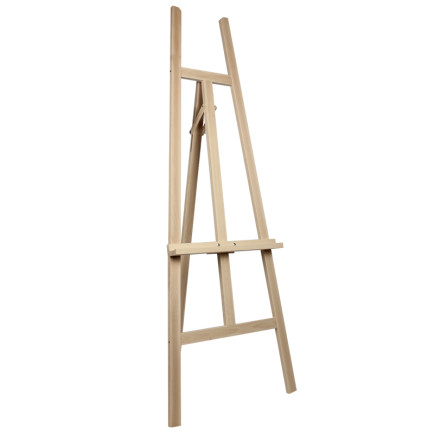 Schildersezel Leonardo - Blank Ongelakt 154 cm