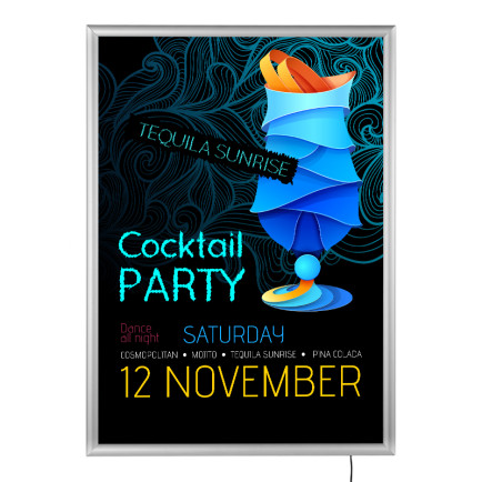 Kliklijst LED Eco B1 25mm - Art print