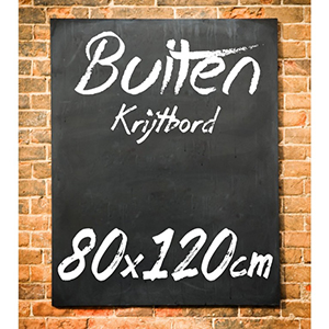 Krijtbord Buiten 80x120cm